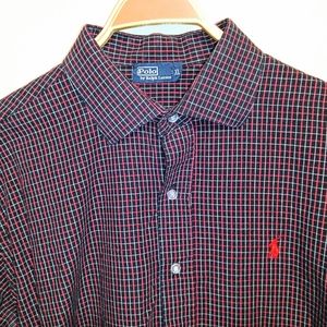 Polo by Ralph Lauren plaid casual button up shirt